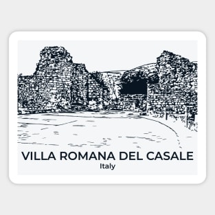 Villa Romana del Casale - Italy Magnet